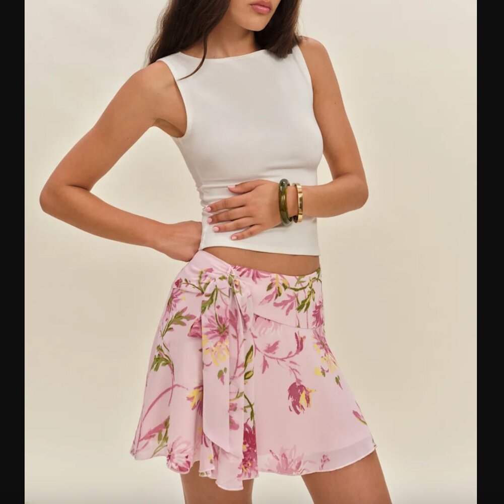 Reformation Jasmine Low Waist Skirt - New!
